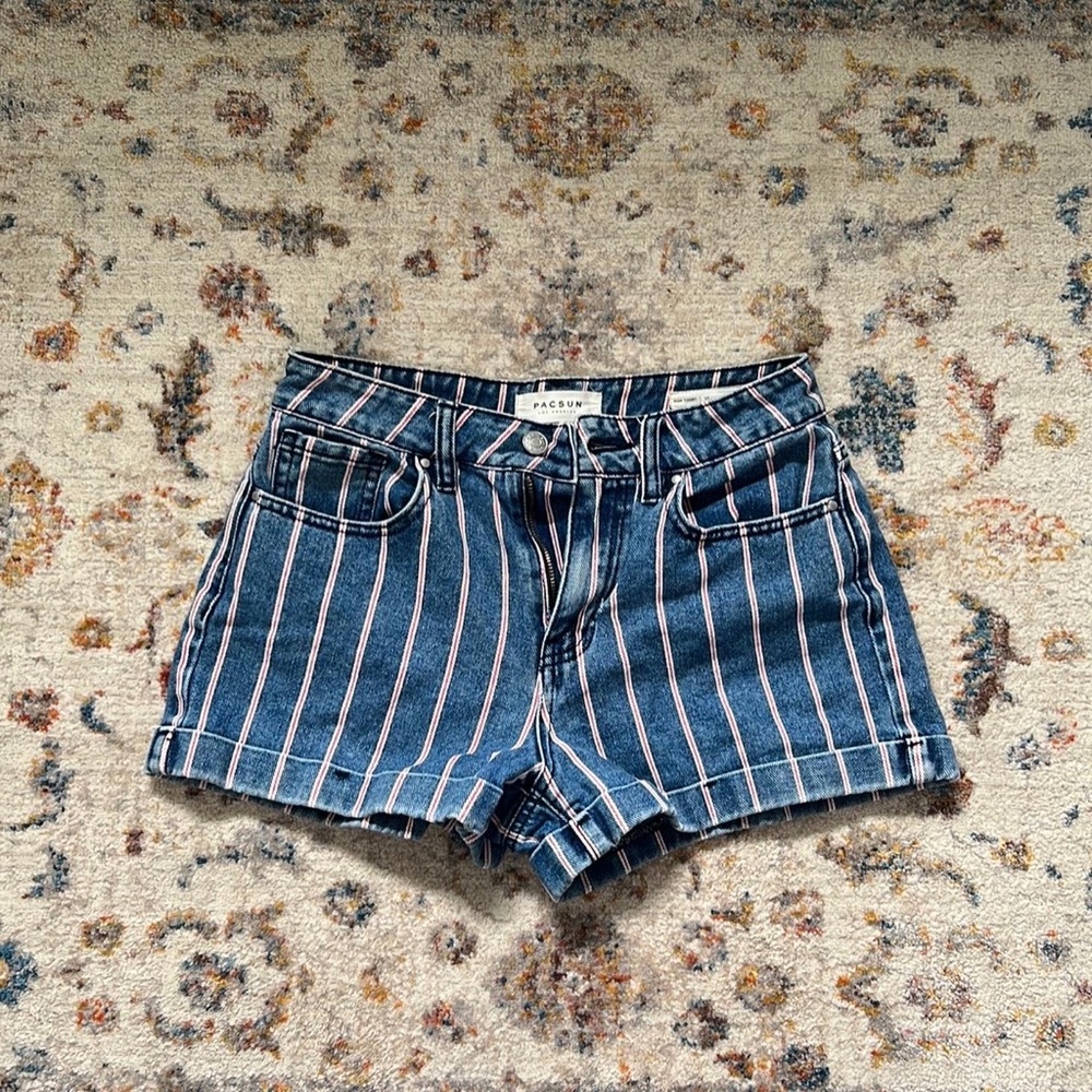Pacsun high waisted jean shorts